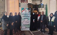 حضور دانشجویان کارشناسی ارشد آموزش بهداشت و سلامت سالمندی به همراه مدیران گروه مربوطه در اردوی جهادی محله ‌محور روستای سپورغان