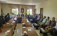 نشست صمیمانه اساتید و مسئول نهاد رهبری در دانشگاه با رئیس جدید دانشکده بهداشت ارومیه